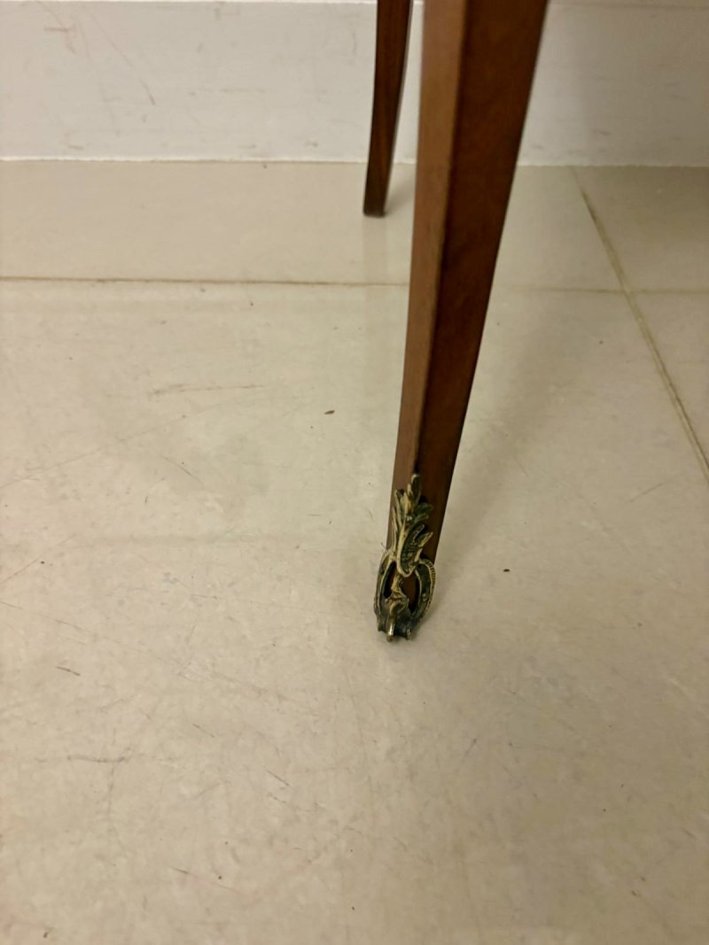 Antique Quality French Louis XV Style Marquetry Side Cabinet